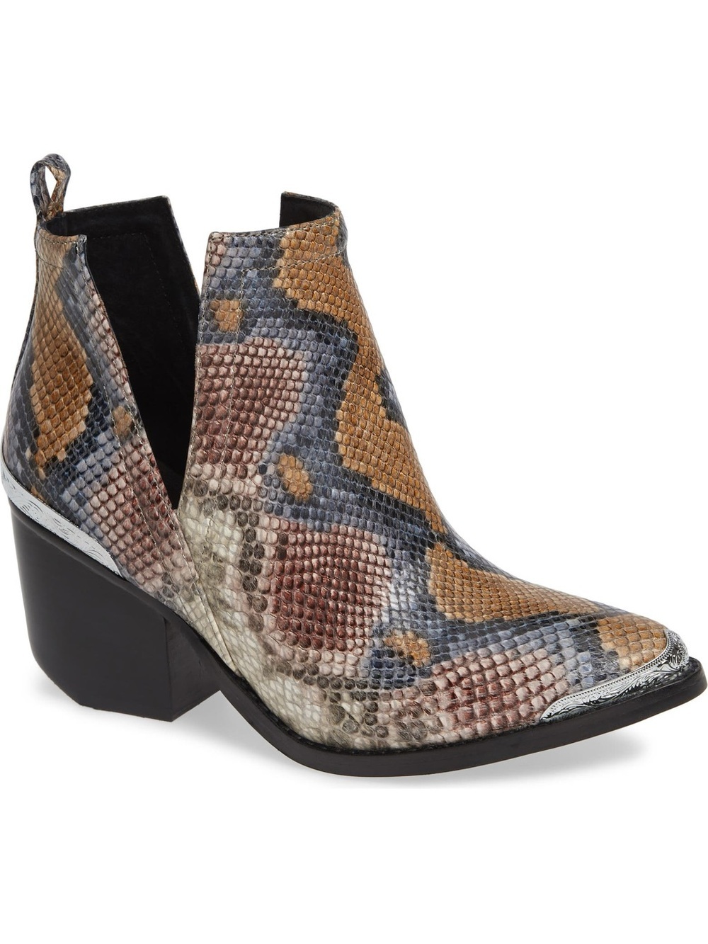 Jeffrey Campbell Cromwell Cutout Western Boot 7.5